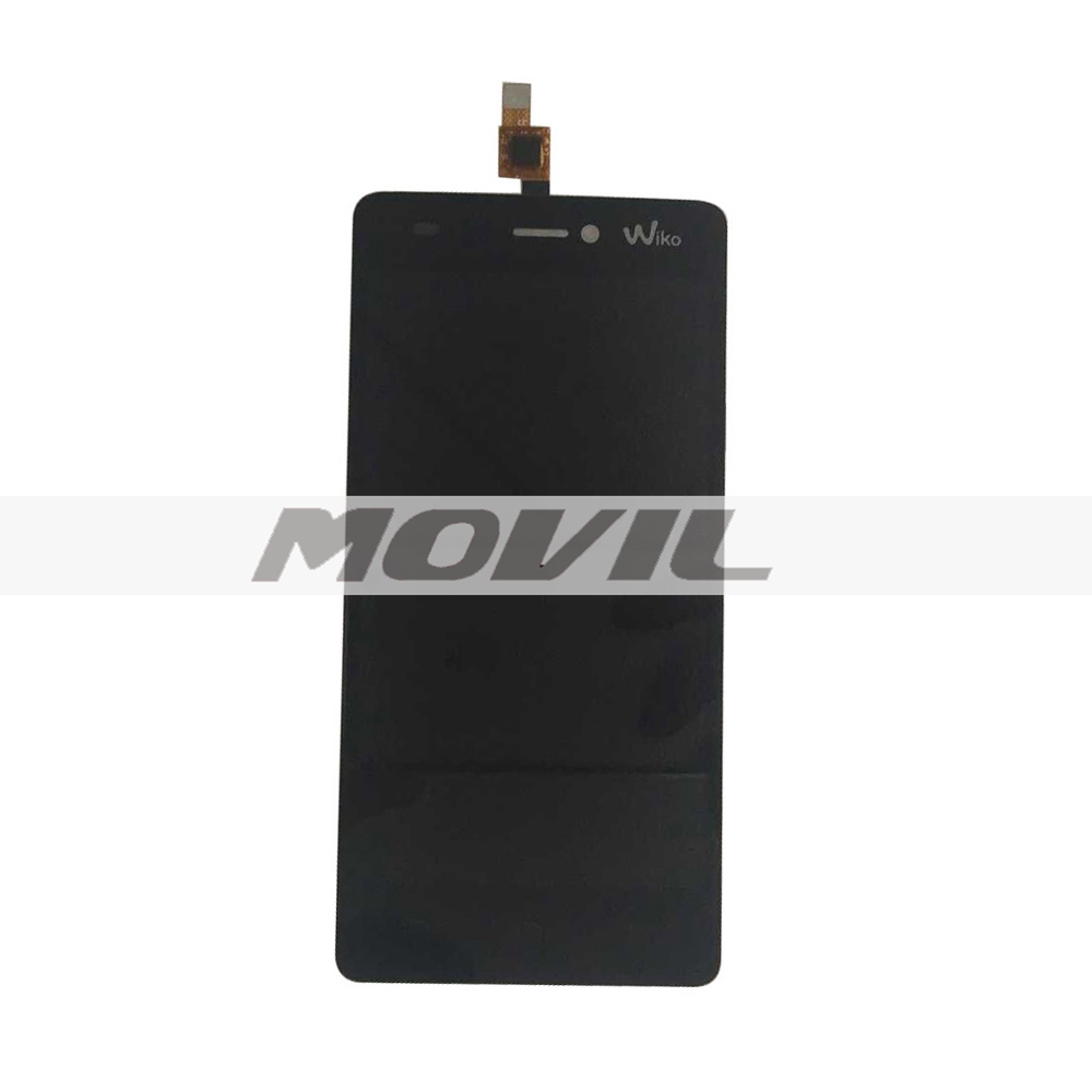 Black LCD With Digitizer Touch Screen Lens For Wiko Highway Signs Screen Replacement